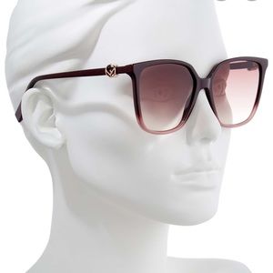 fendi oversized square sunglasses
